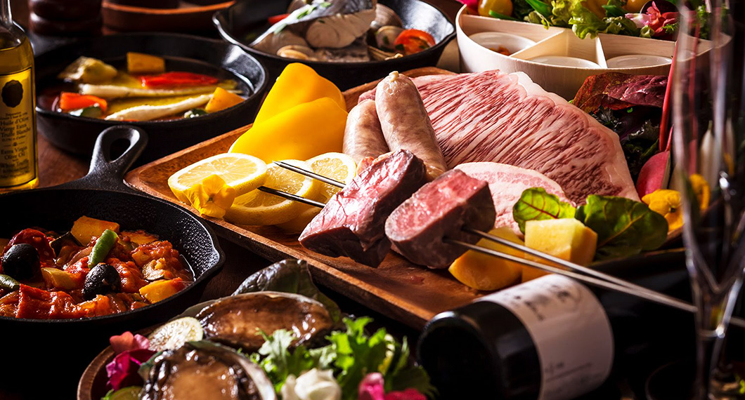 多様な食事をご用意